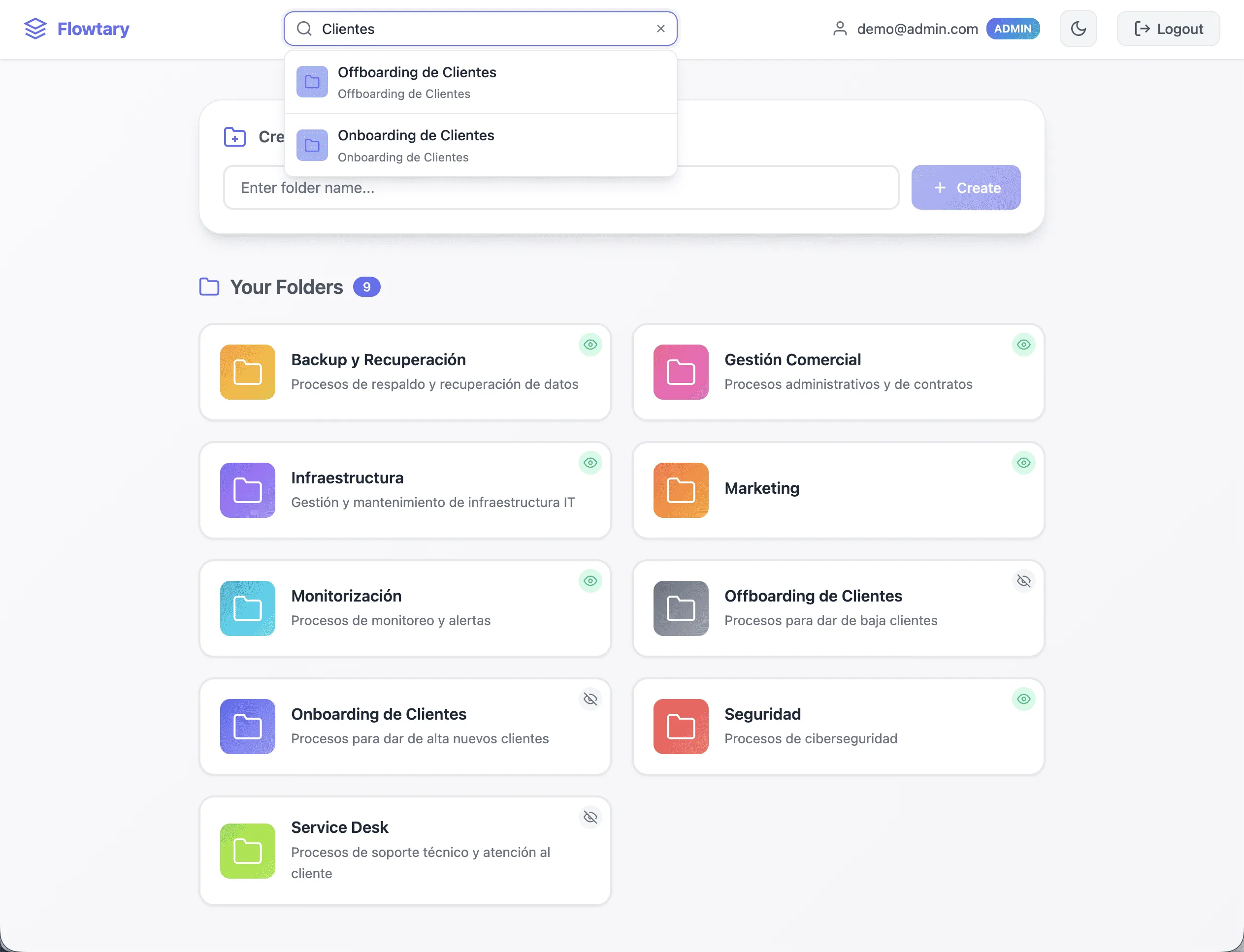 Gestión de Carpetas y Permisos